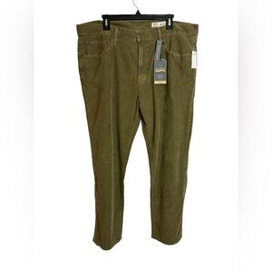 NWT Cremieux GreenPremium Denim Corbin Straight Fit Stretch Corduroy Pant 40x30